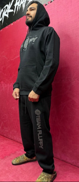 Fluffy SWEATSUIT [BLACK COLOR]!
