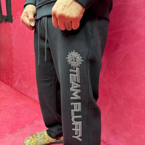 Fluffy SWEATSUIT [BLACK COLOR]!